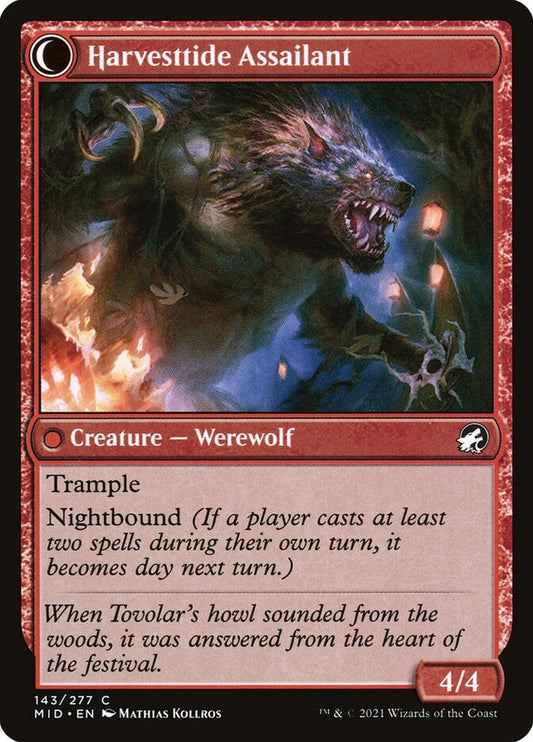 Harvesttide Infiltrator // Harvesttide Assailant back