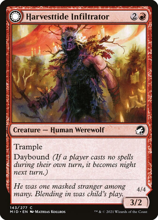 Harvesttide Infiltrator // Harvesttide Assailant front