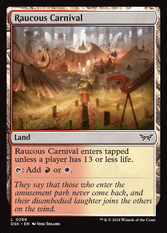 Raucous Carnival front