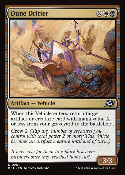 Dune Drifter front