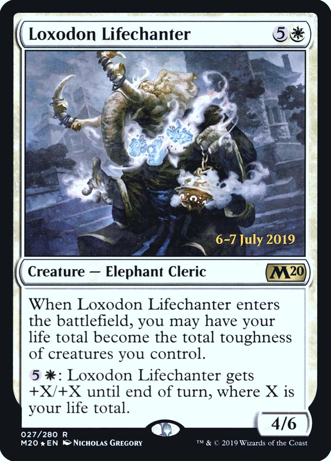 Loxodon Lifechanter front