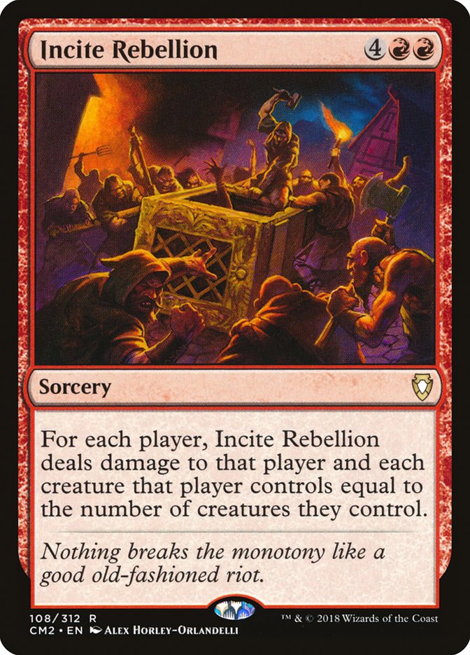 Incite Rebellion front