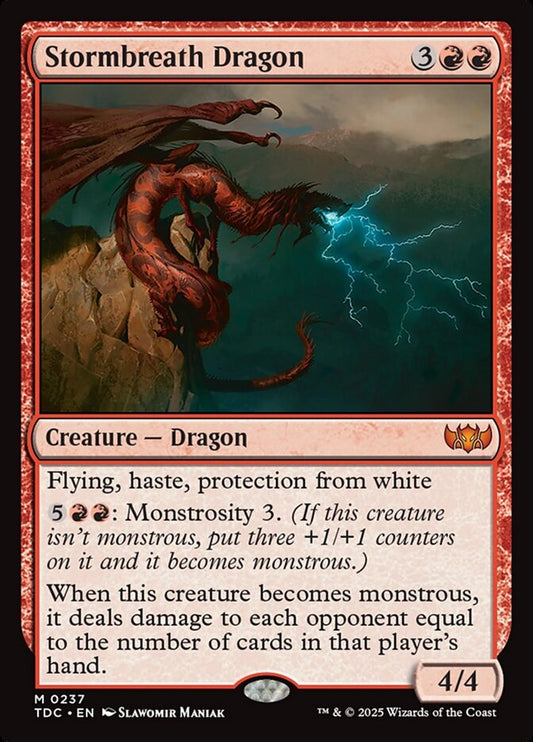 Stormbreath Dragon front