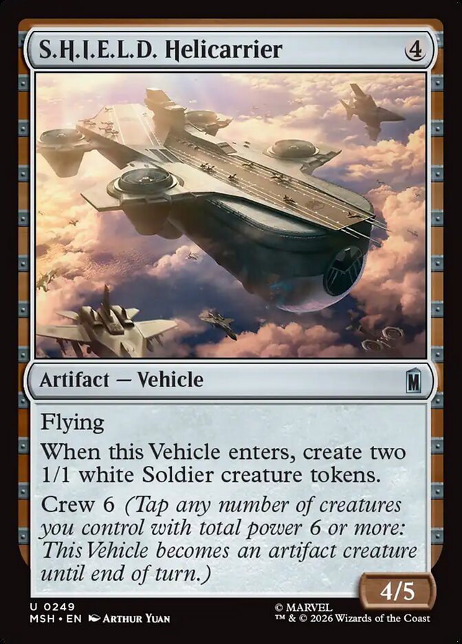 S.H.I.E.L.D. Helicarrier front