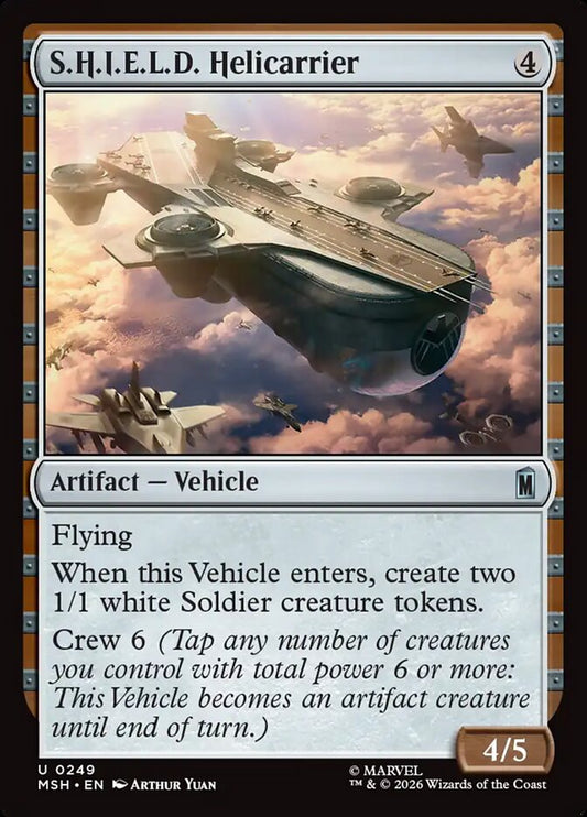 S.H.I.E.L.D. Helicarrier front