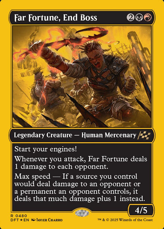 Far Fortune, End Boss front