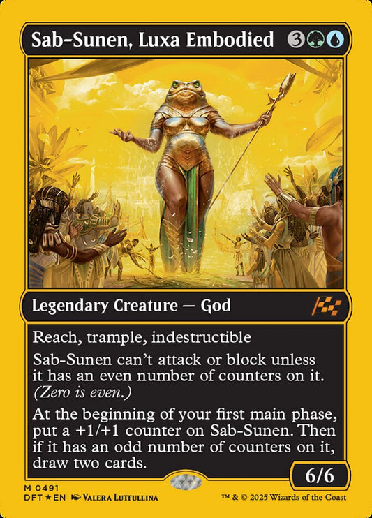 Sab-Sunen, Luxa Embodied front