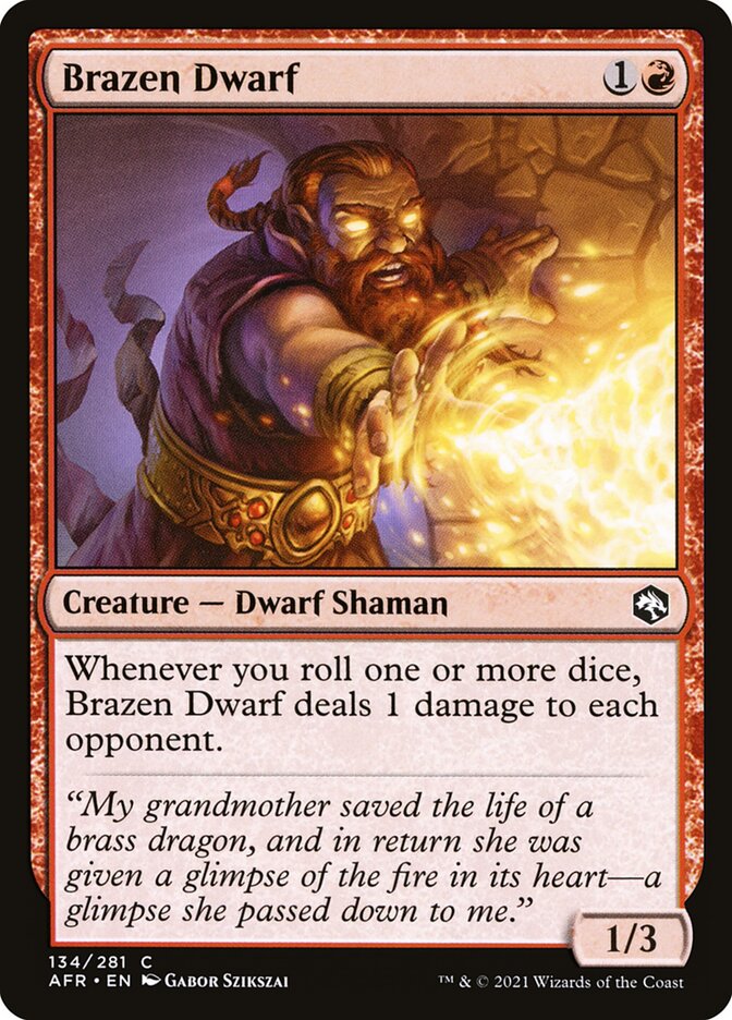 Brazen Dwarf front