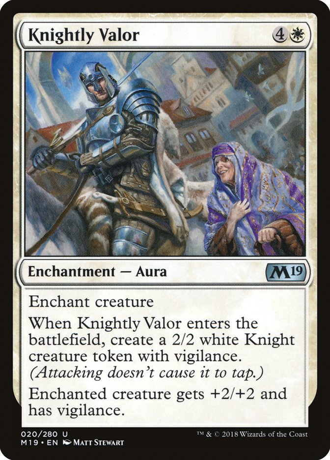 Knightly Valor front