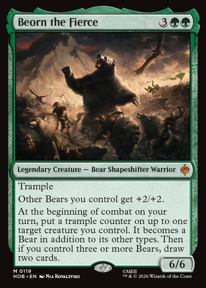 Beorn the Fierce front