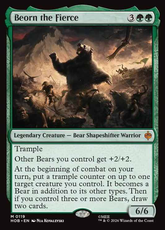 Beorn the Fierce front