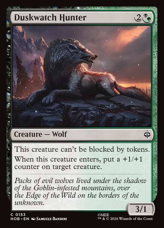 Duskwatch Hunter front