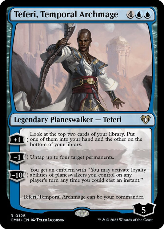 Teferi, Temporal Archmage front