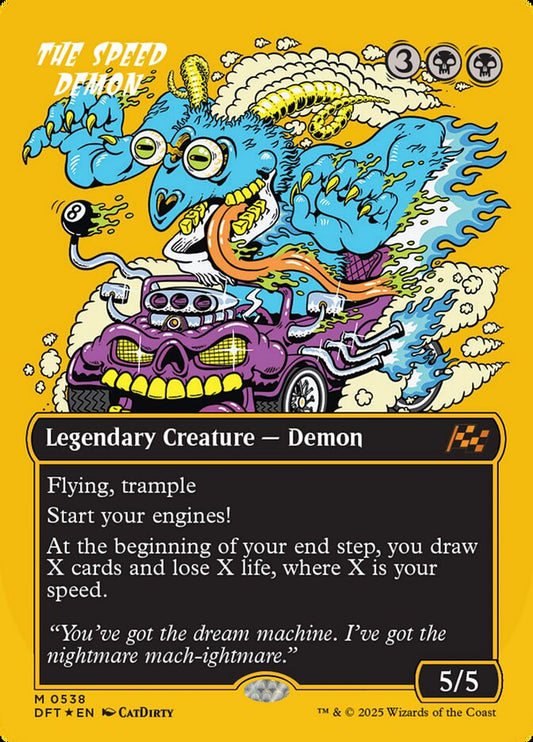The Speed Demon front