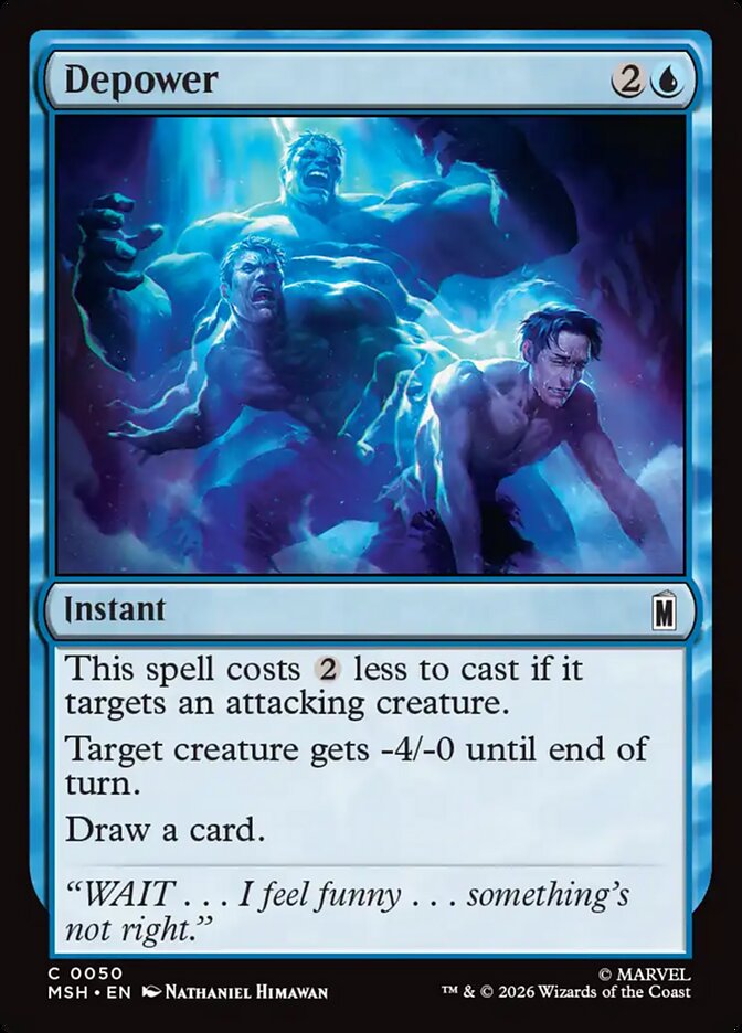 Depower front