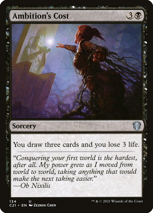 Ambition's Cost front