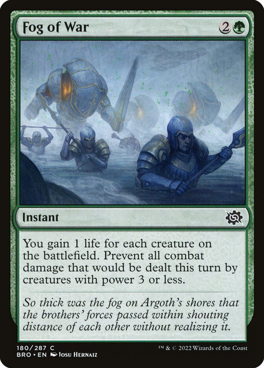 Fog of War front