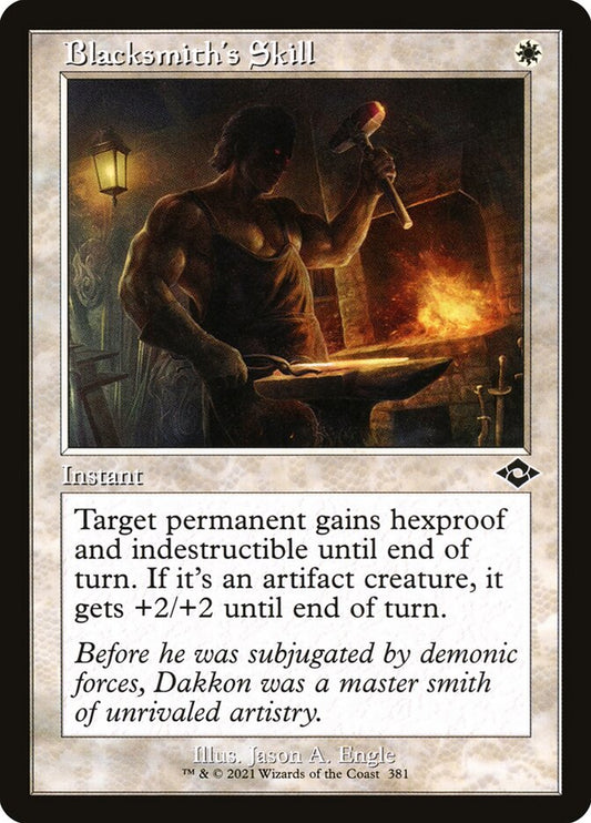 Blacksmith's Skill front
