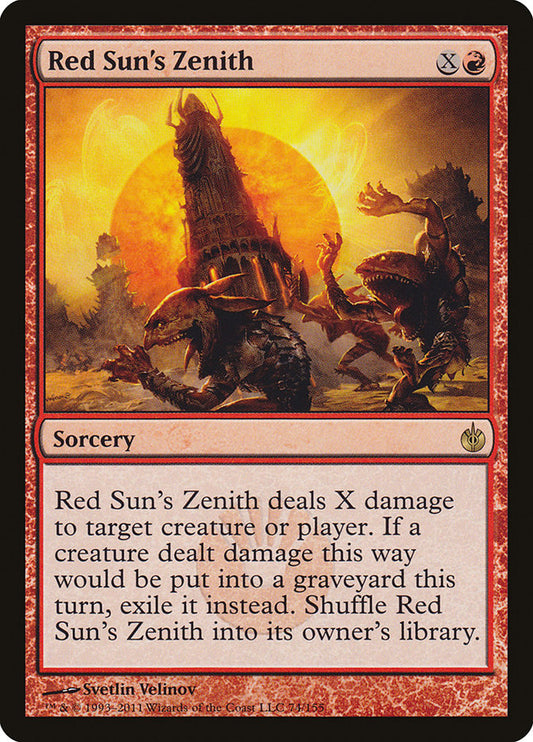 Red Sun's Zenith front