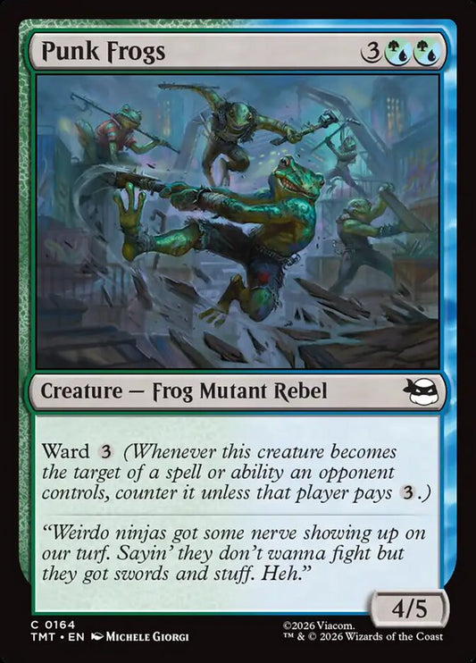 Punk Frogs front