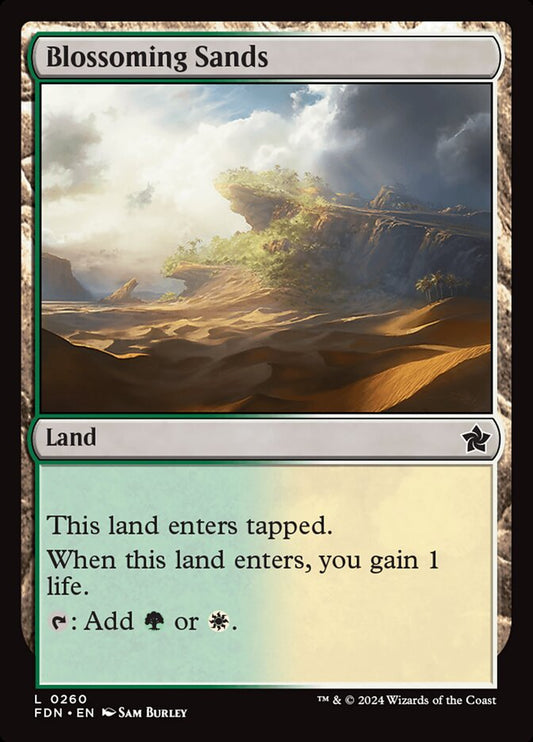 Blossoming Sands front