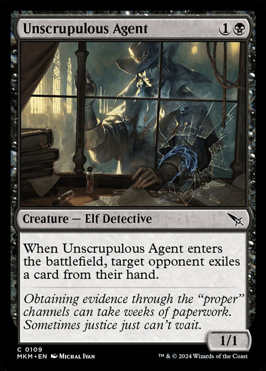 Unscrupulous Agent front