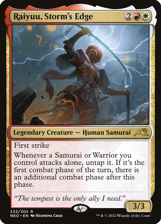 Raiyuu, Storm's Edge front