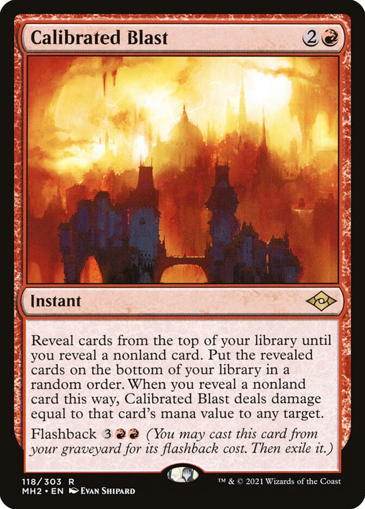 Calibrated Blast front
