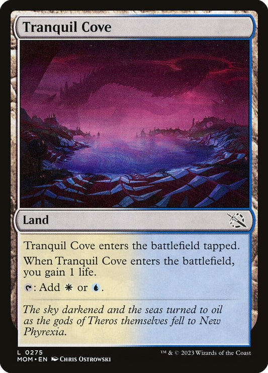 Tranquil Cove front