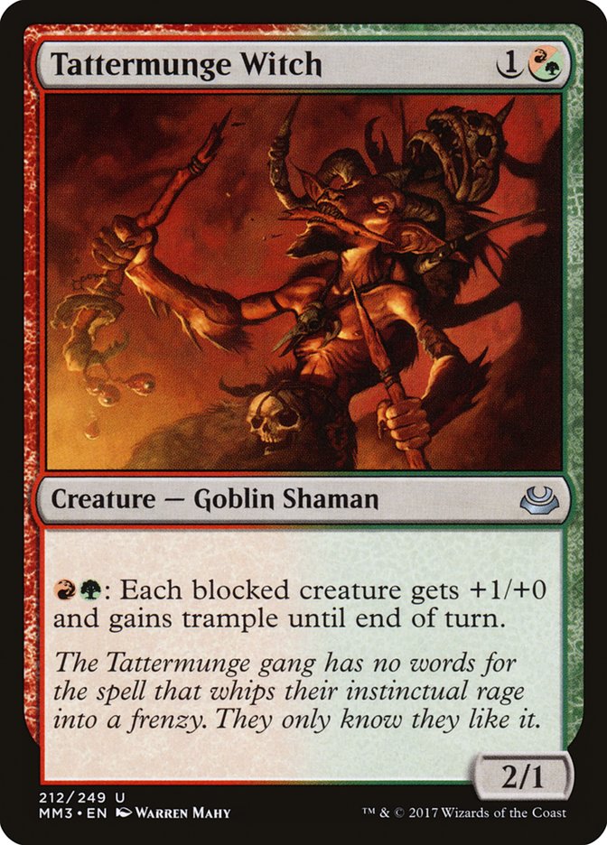 Tattermunge Witch front