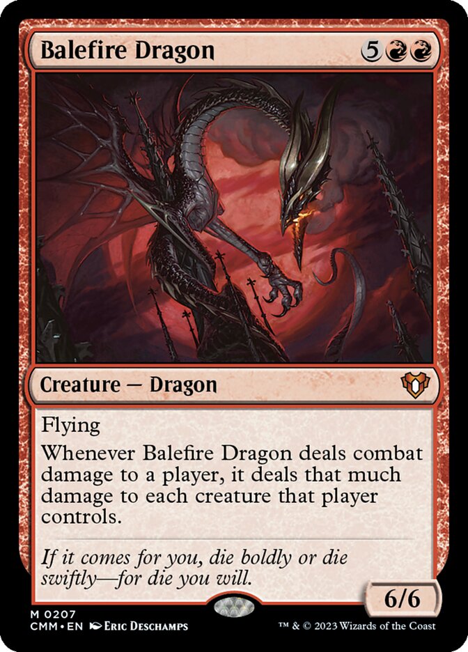 Balefire Dragon front