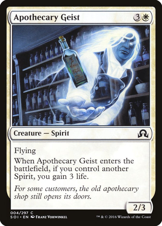 Apothecary Geist front