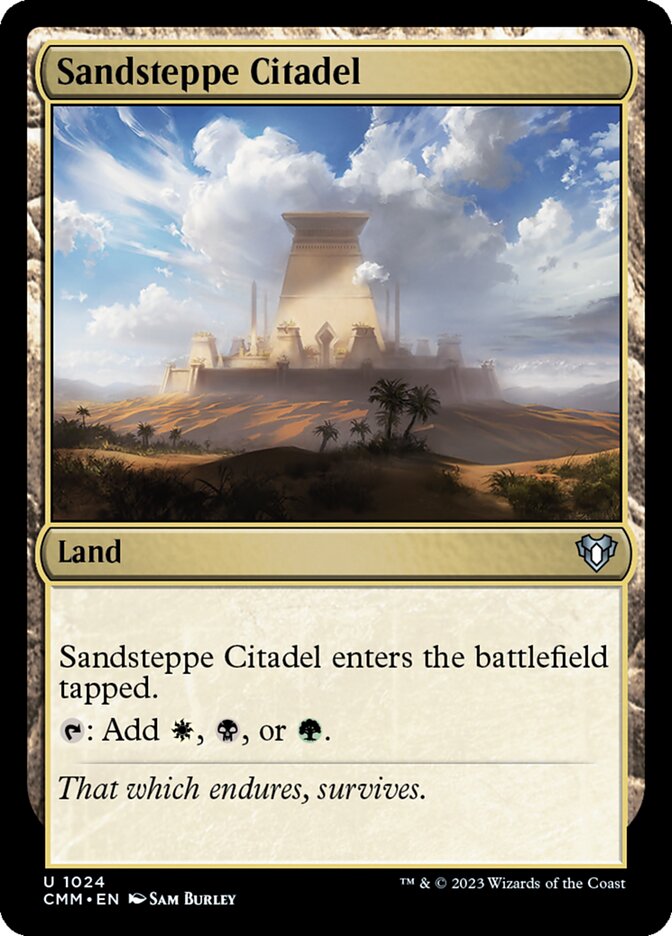 Sandsteppe Citadel front