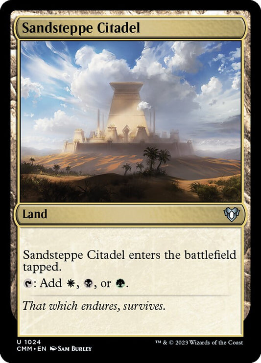 Sandsteppe Citadel front