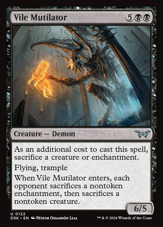 Vile Mutilator front