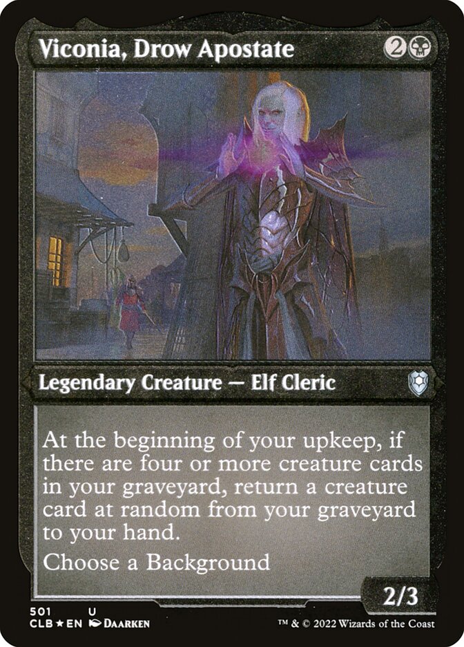 Viconia, Drow Apostate front