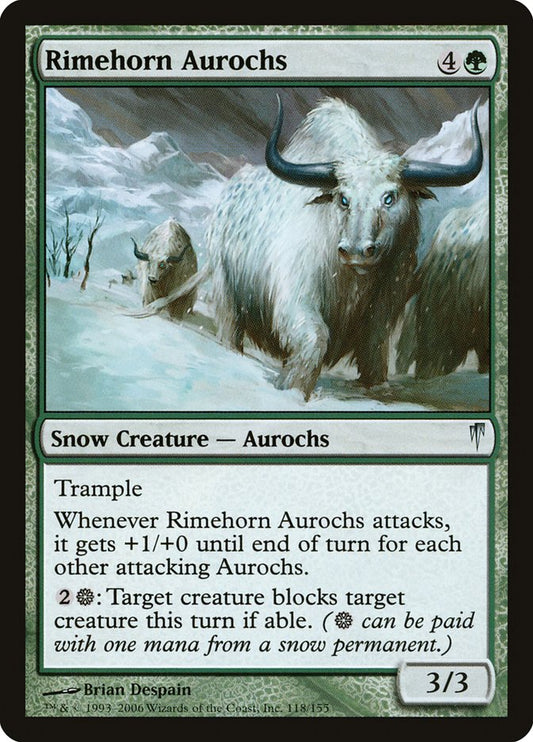 Rimehorn Aurochs front