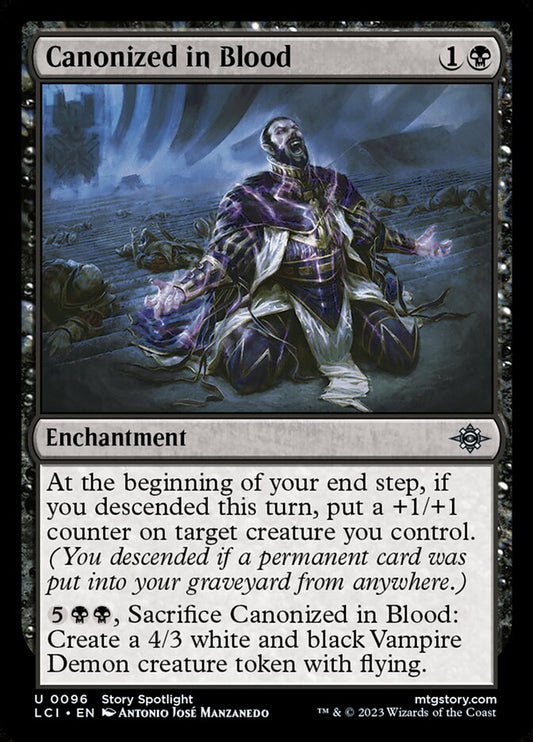 Canonized in Blood front