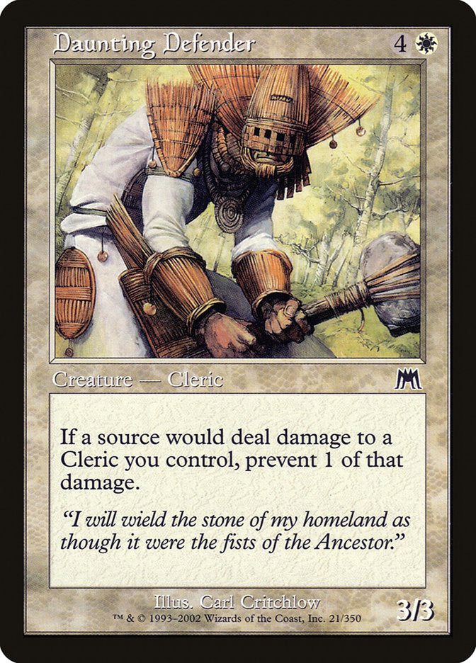 Daunting Defender front