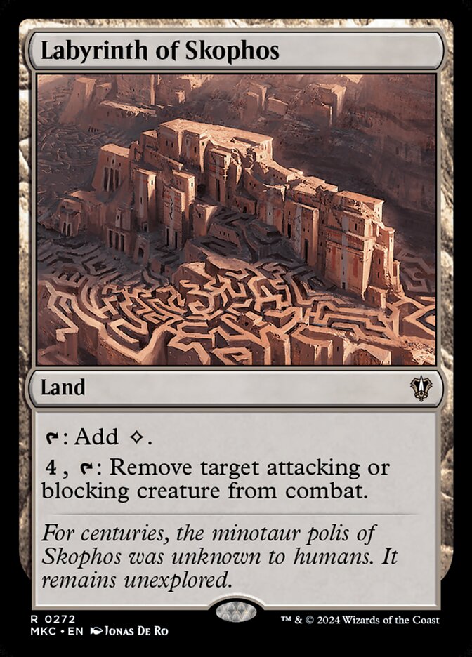 Labyrinth of Skophos front