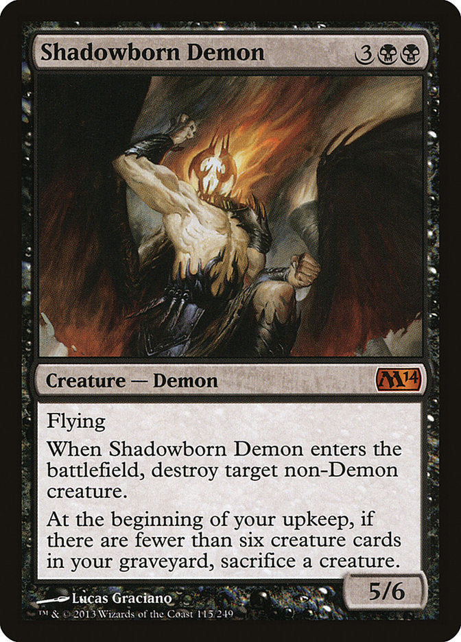 Shadowborn Demon front
