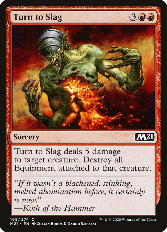 Turn to Slag front