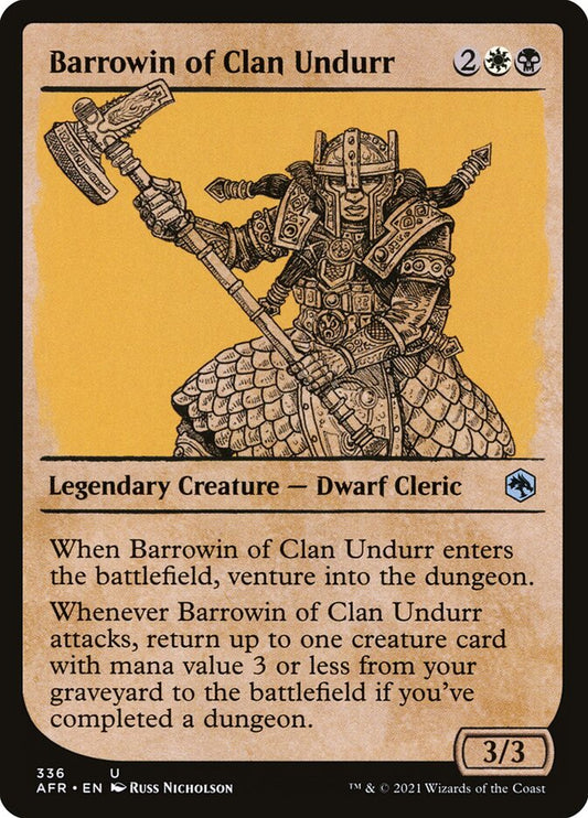 Barrowin of Clan Undurr front