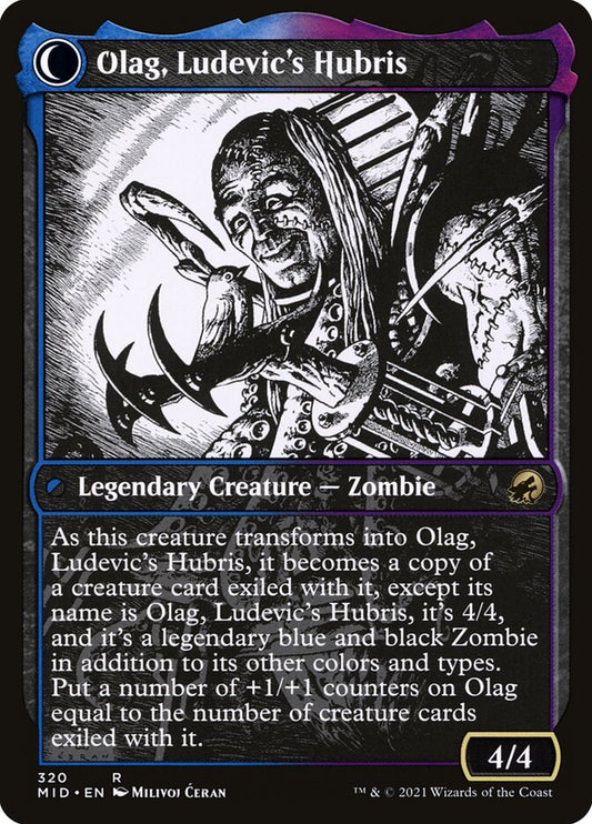 Ludevic, Necrogenius // Olag, Ludevic's Hubris back