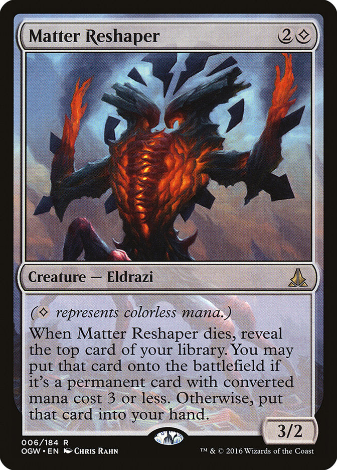 Matter Reshaper front