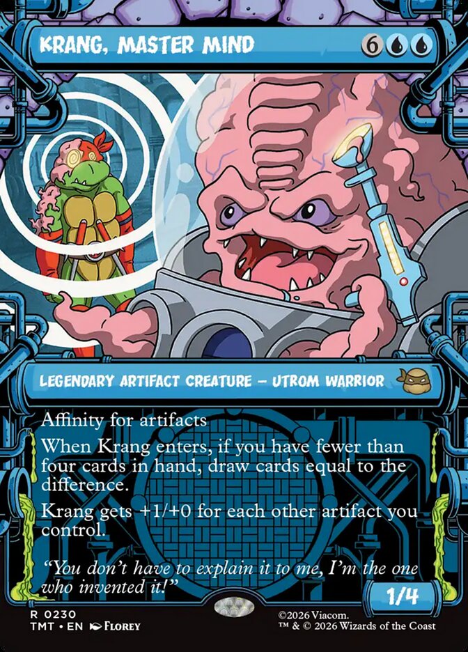 Krang, Master Mind front