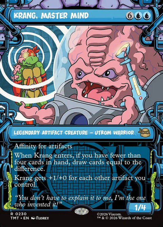 Krang, Master Mind front