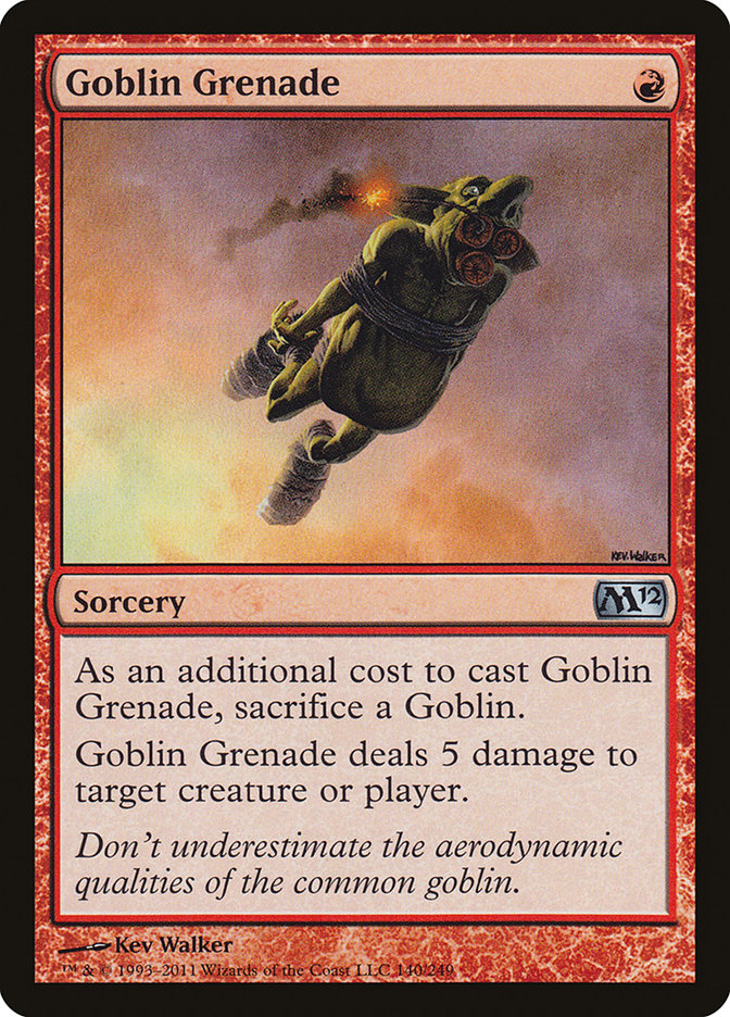 Goblin Grenade front