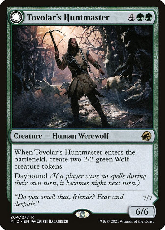 Tovolar's Huntmaster // Tovolar's Packleader front