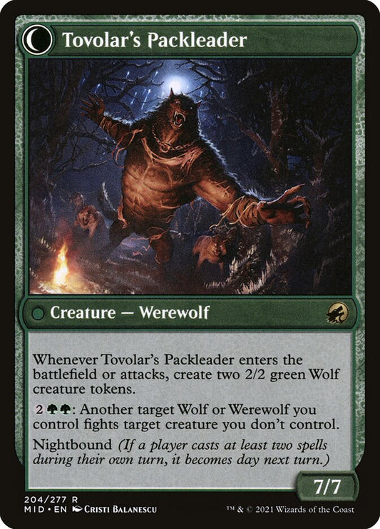 Tovolar's Huntmaster // Tovolar's Packleader back